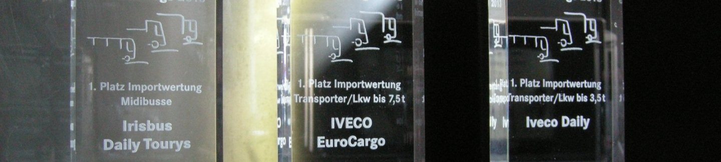 Iveco vehicles receive series of awards 